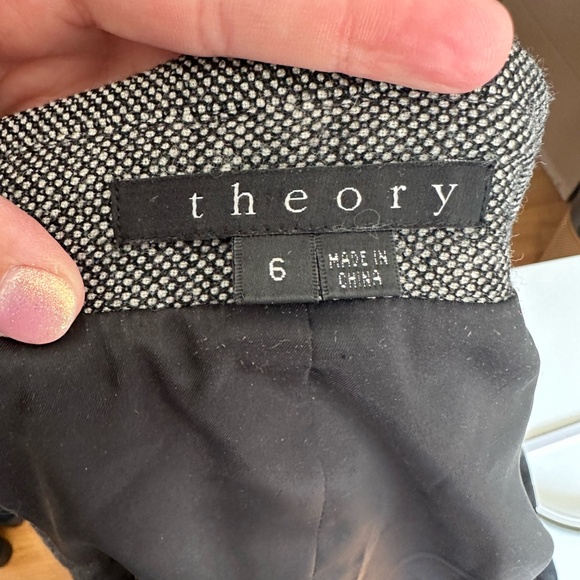 Theory Wool Tweed Blazer - Picture 2 of 3